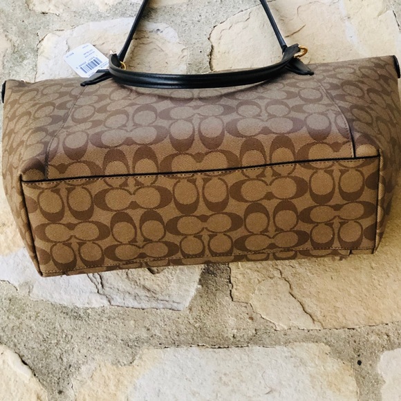 NWT Coach Signature lg Ava tote&wallet&wristlet - Picture 7 of 7